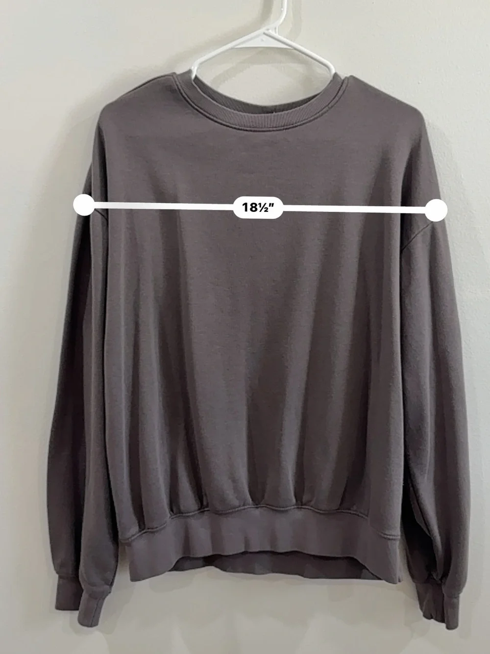 Classic Crewneck Sweater - Gray